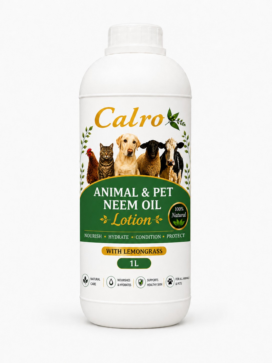 CALRO Animal & Pet NEEM Oil Lotion