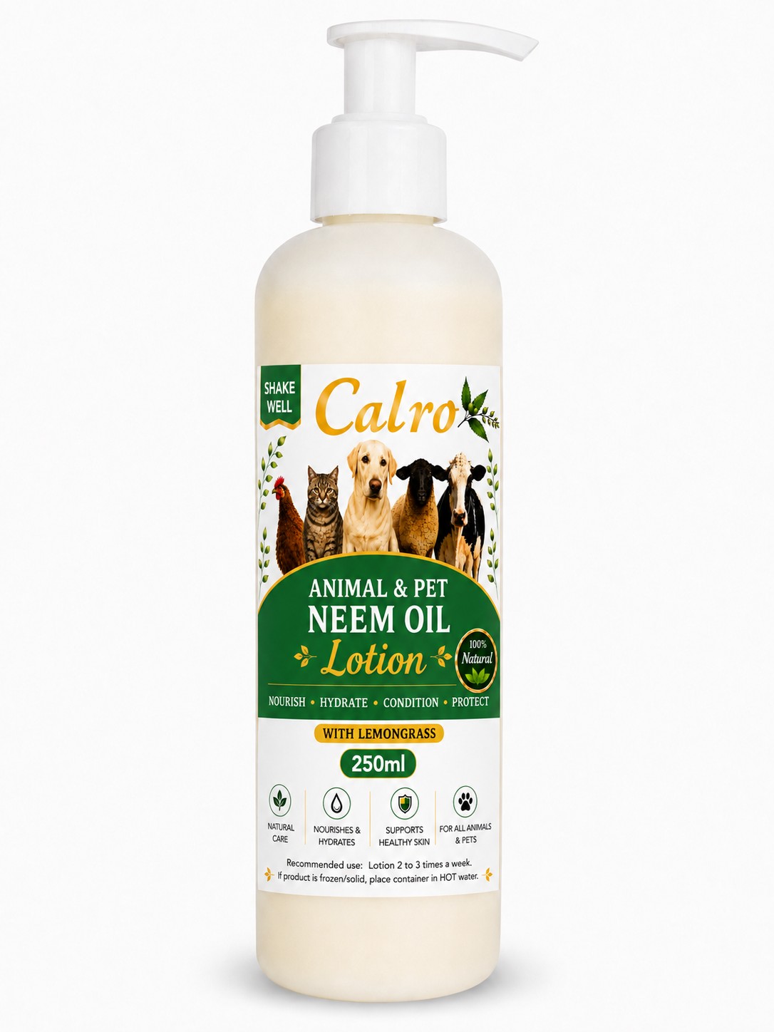 CALRO Animal & Pet NEEM Oil Lotion - Image 2